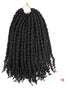 TOMO Pre-twisted Passion Twist Crochet African Dirty Braids Crochet Hair Angelassensation